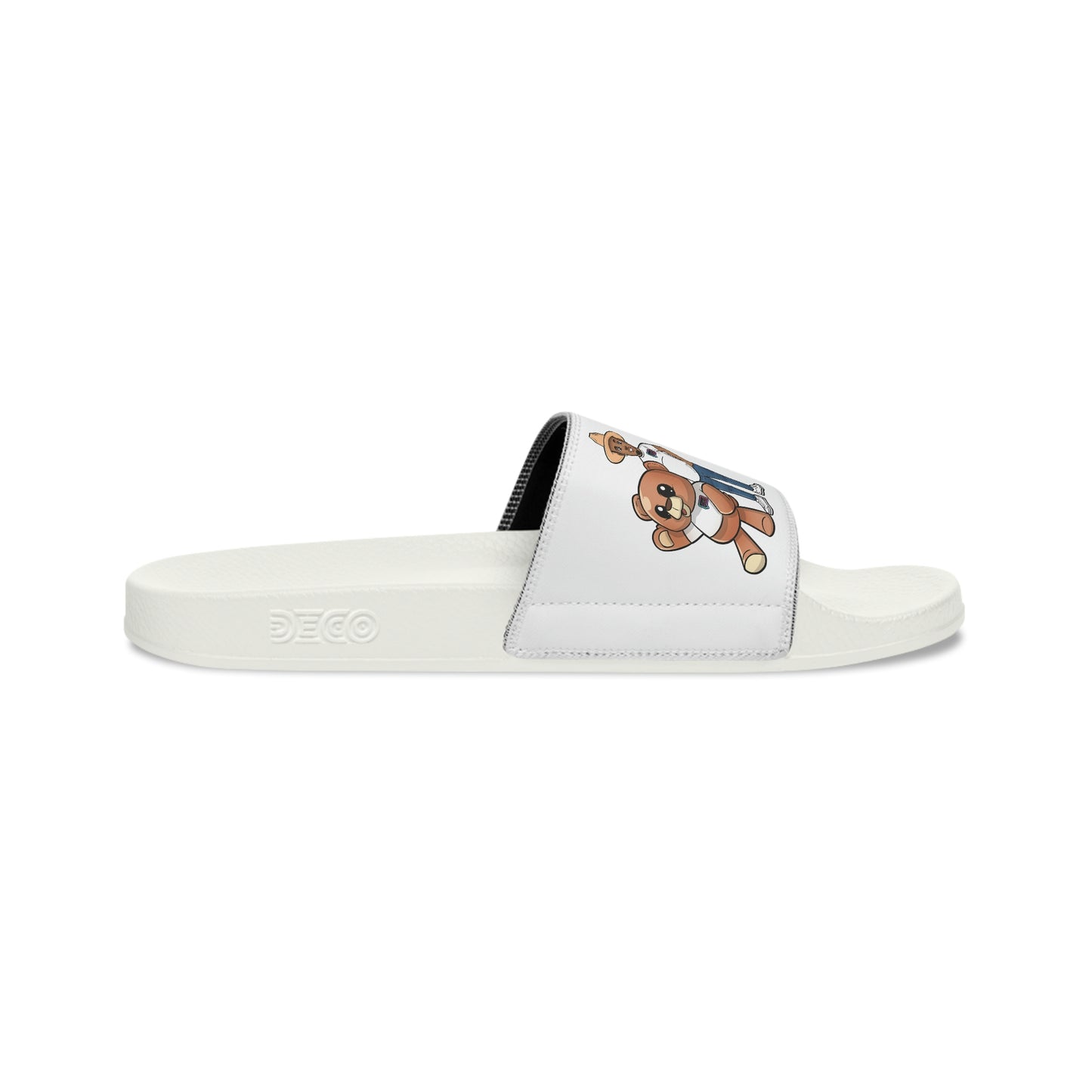 "Henry and Wordy Bear" Youth Slide Sandals