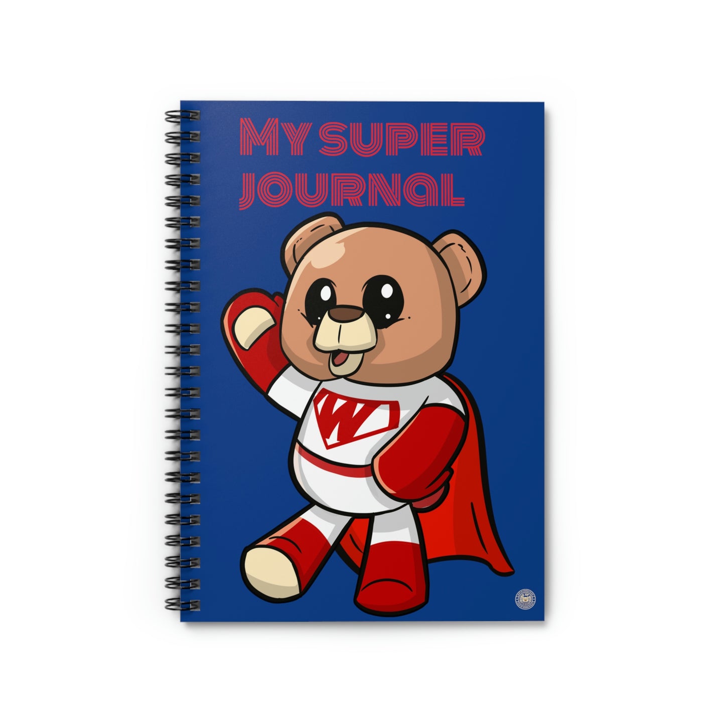 "My Super Notebook" - Ruled Line