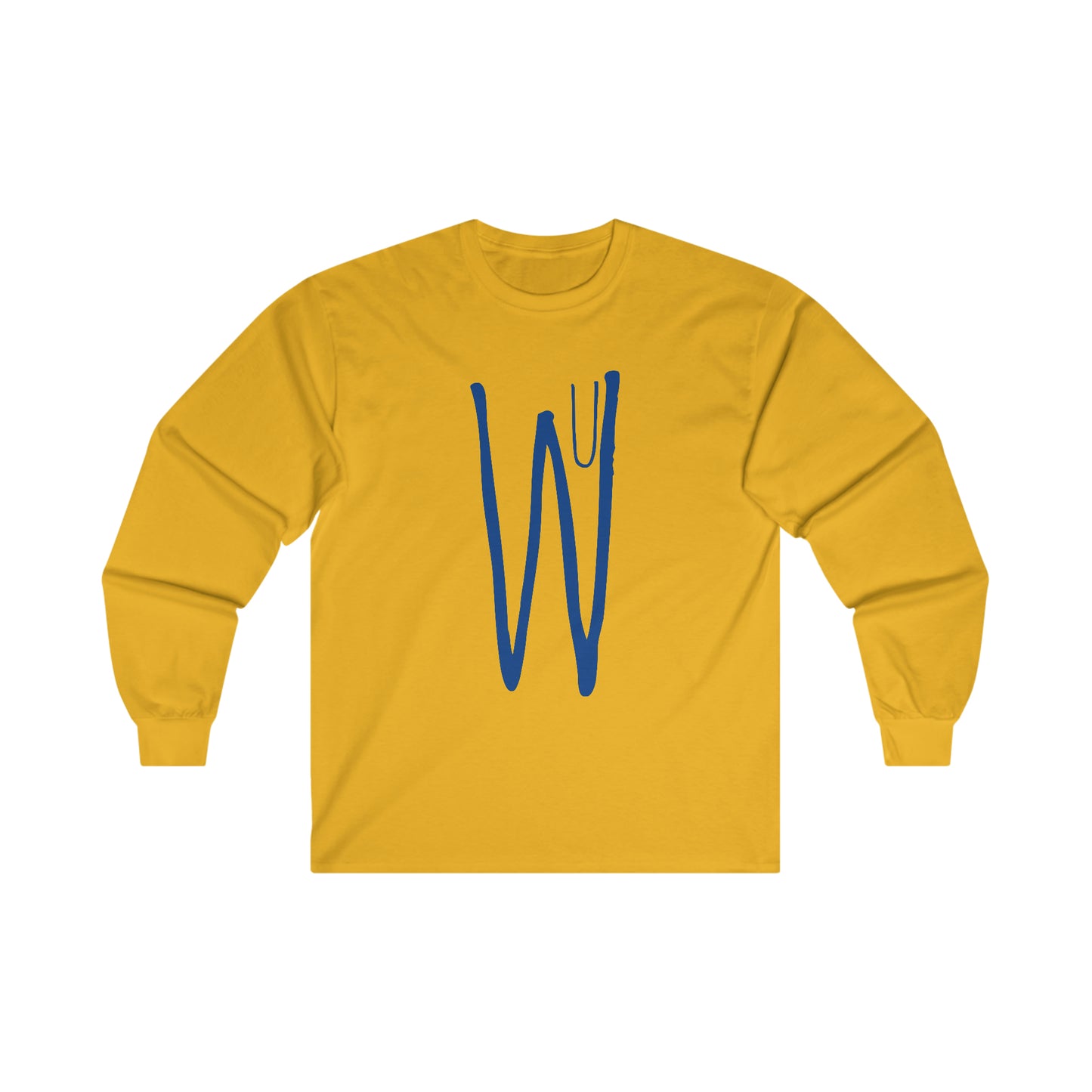 WU University Graphic Long Sleeve Unisex Tee