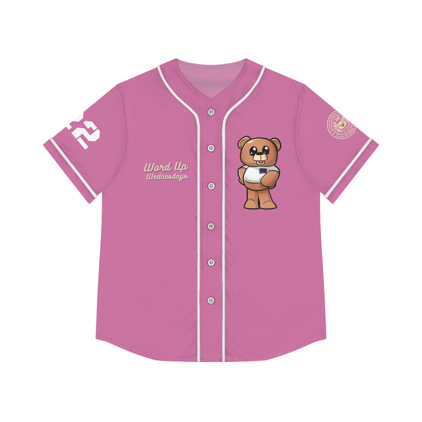 Women's "Wordy Bear" Allstar Baseball Jersey