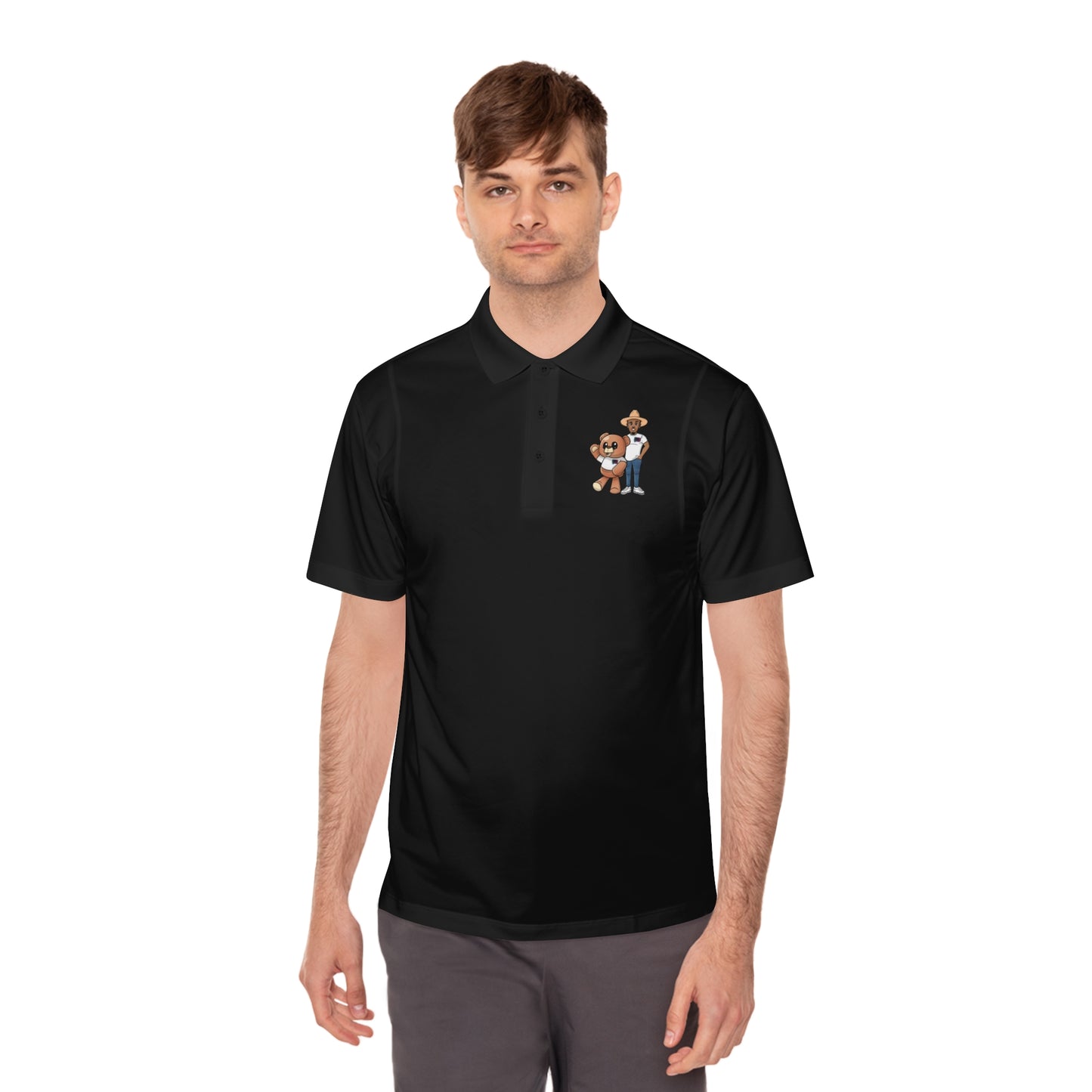 Men's "Word Up Wednesdays" Logo Sport Polo Shirt