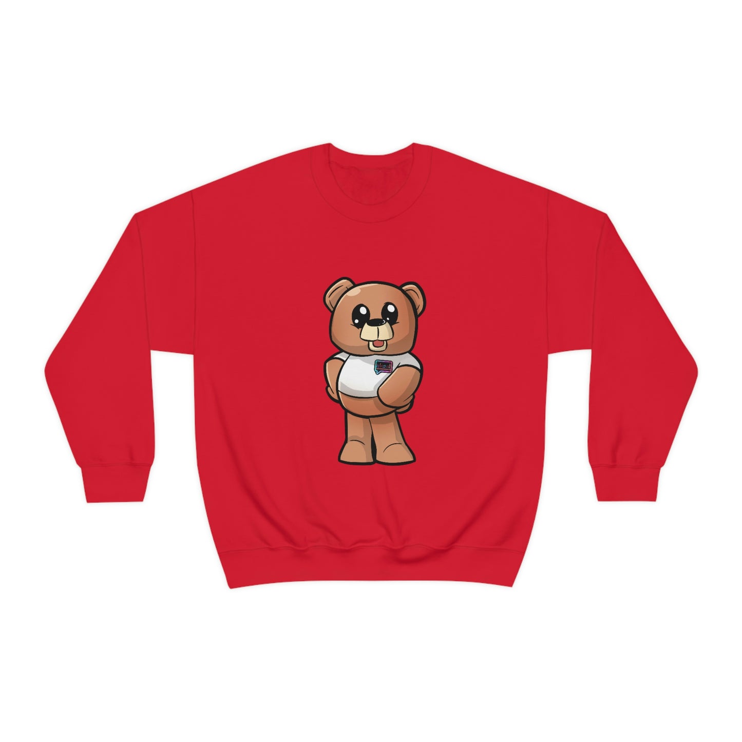 "Wordy Bear" Unisex Heavy Blend™ Crewneck Sweatshirt