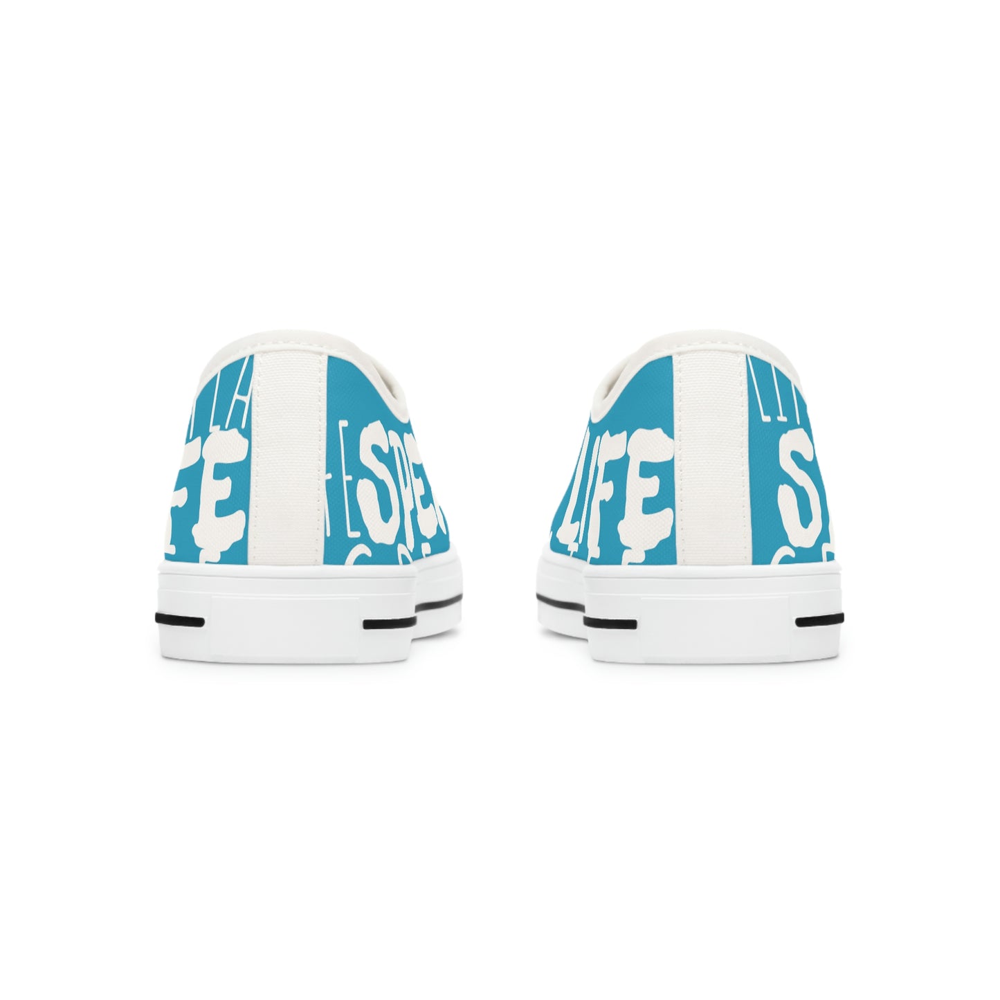 Women's "Speak Life" Low Top Sneakers