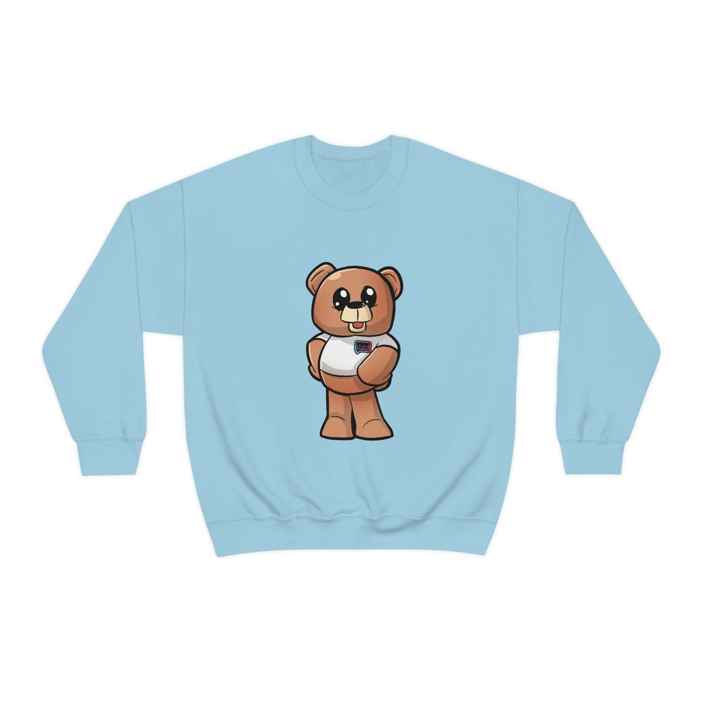 "Wordy Bear" Unisex Heavy Blend™ Crewneck Sweatshirt