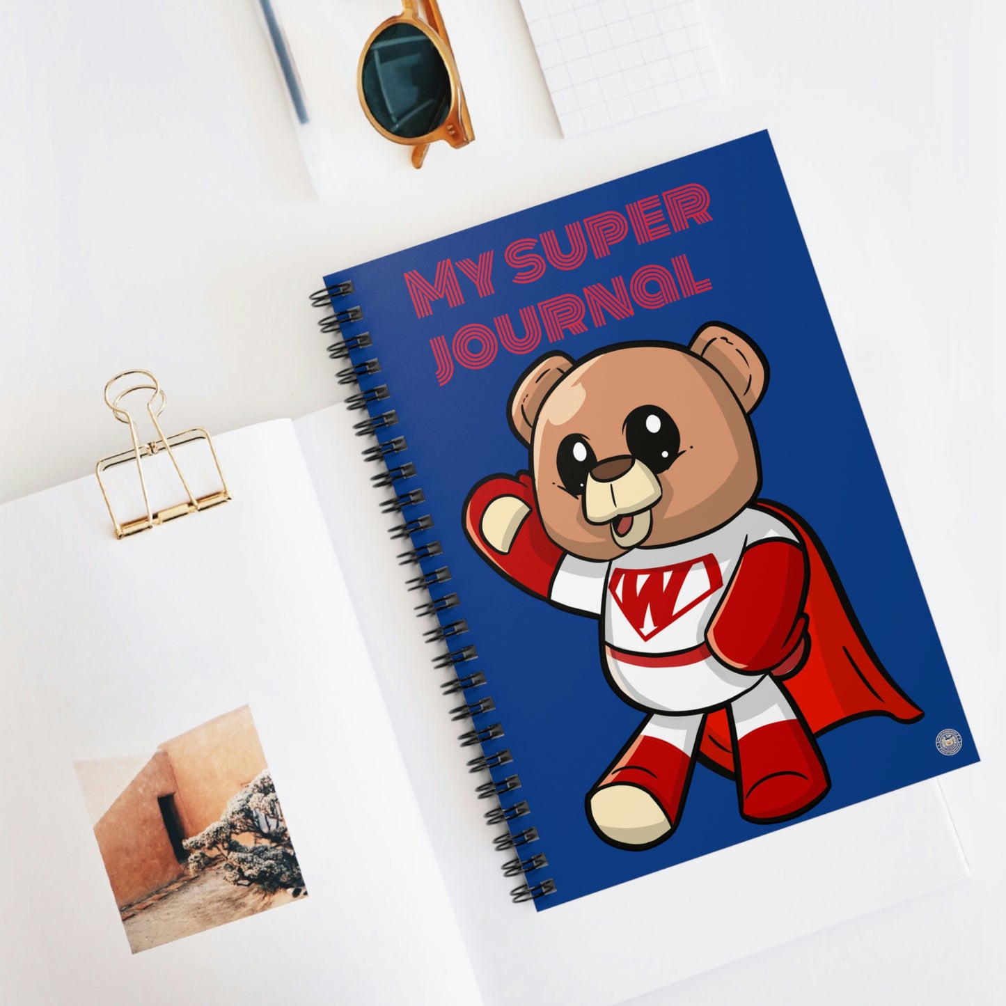 "My Super Notebook" - Ruled Line