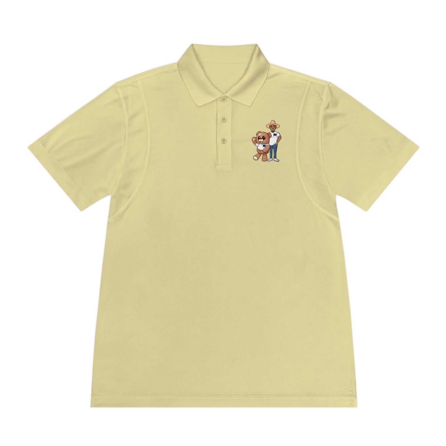 Men's "Word Up Wednesdays" Logo Sport Polo Shirt