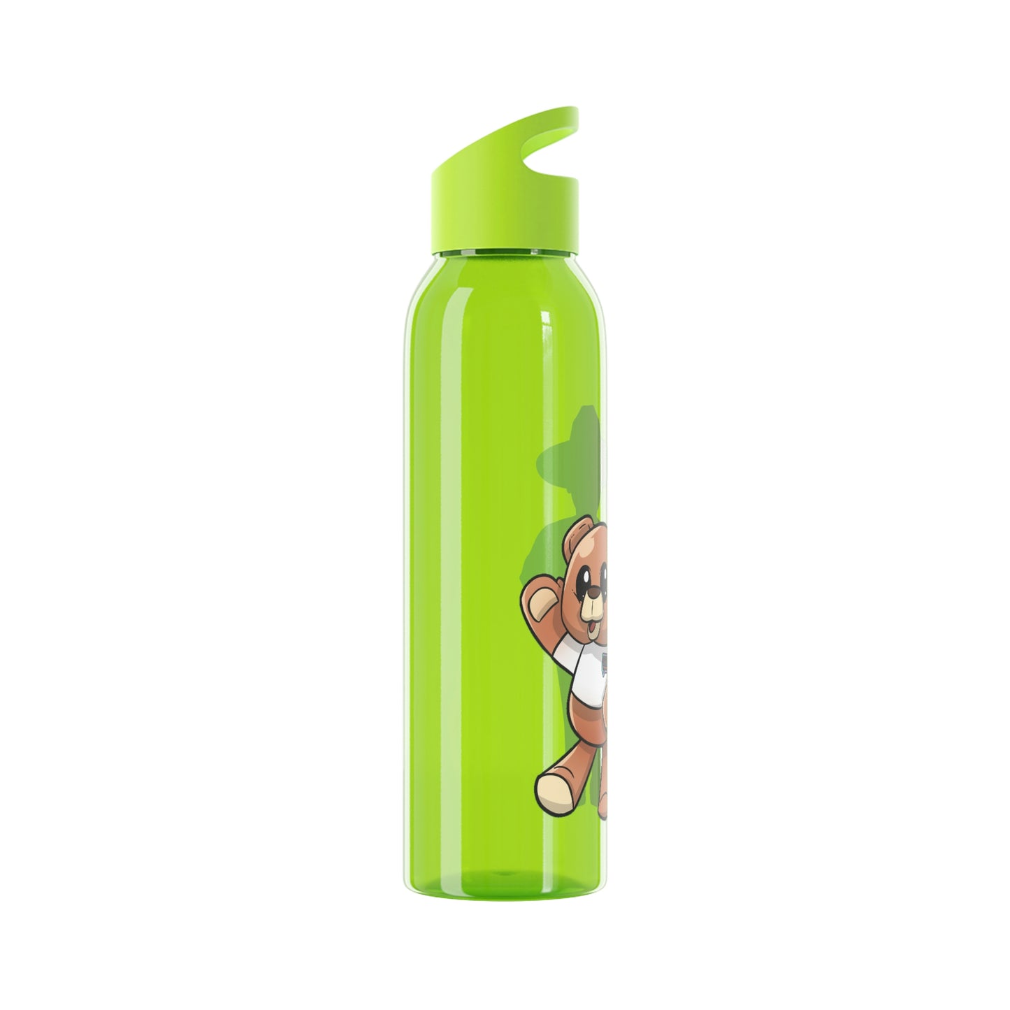 "Henry and Wordy Bear" Sky Water Bottle