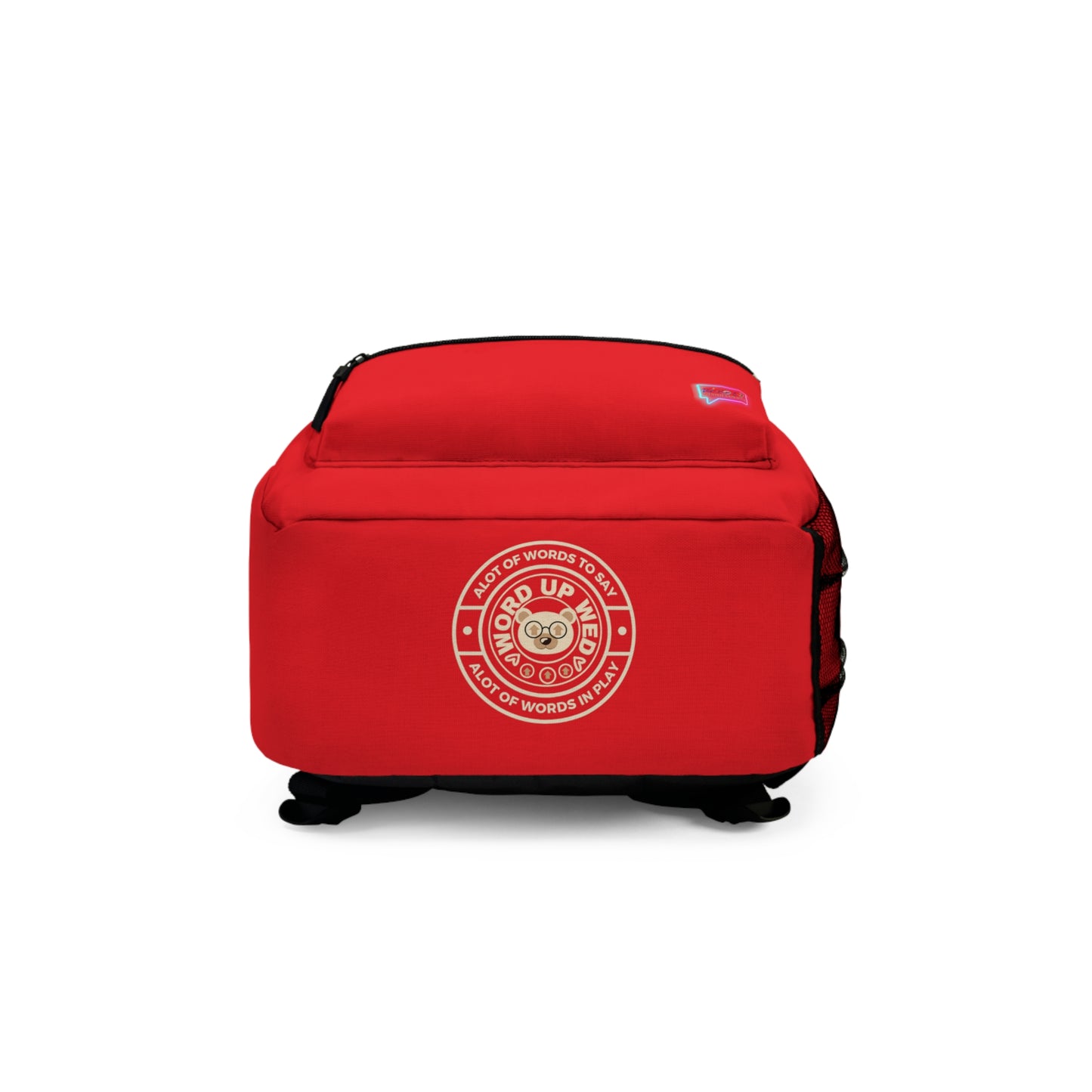 Word Up Wednesday's Red Classic School Backpack