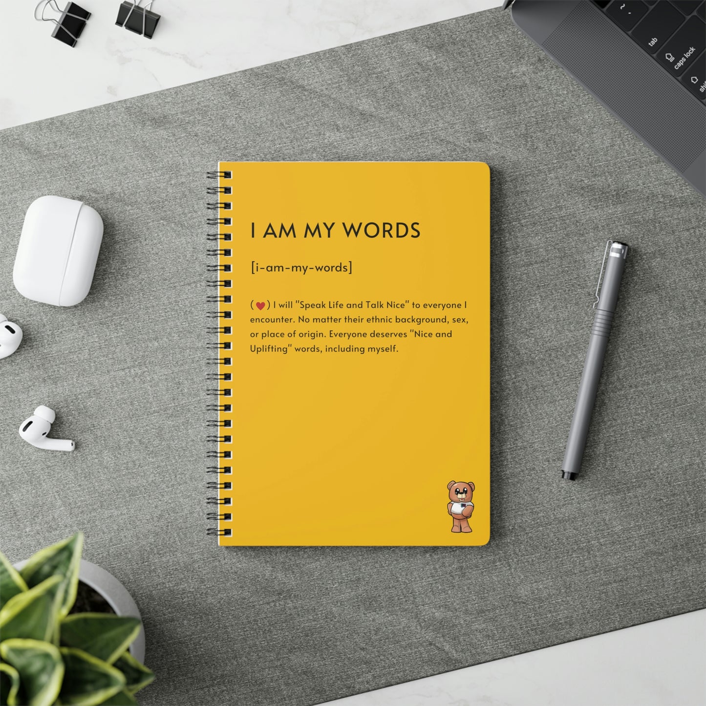 "I AM MY WORDS" Personal Journal