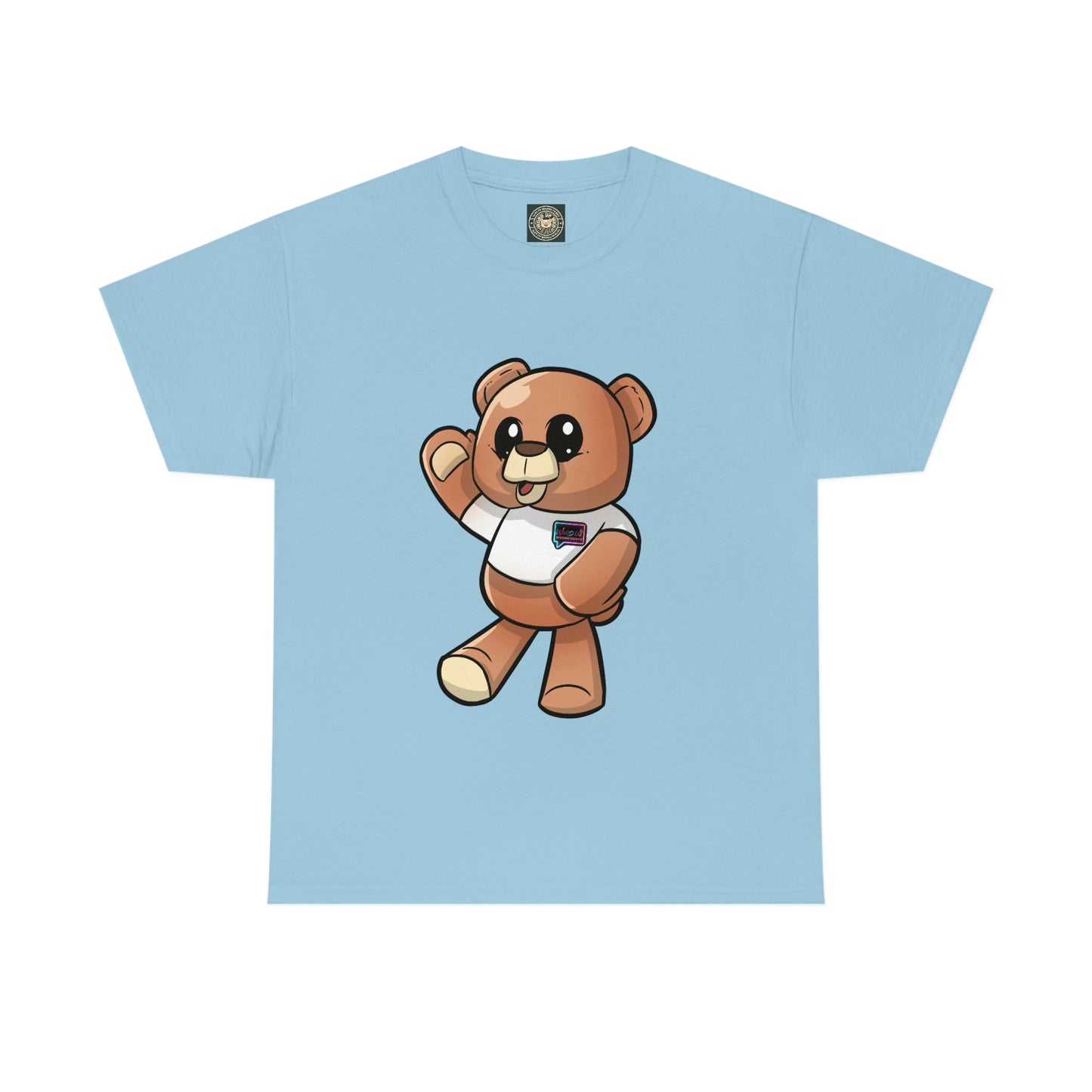 Women's  "Wordy Bear" Heavy Cotton Tee