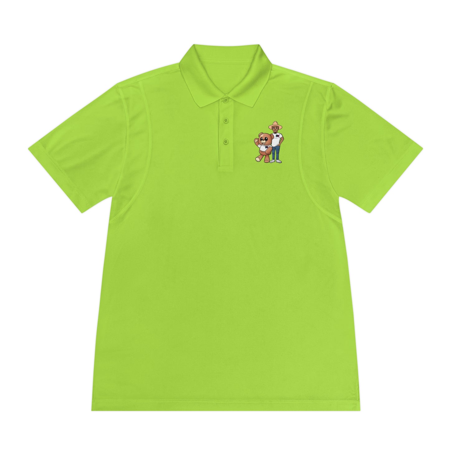 Men's "Word Up Wednesdays" Logo Sport Polo Shirt