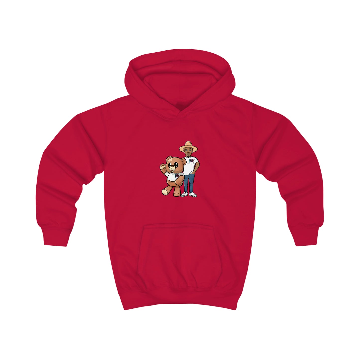 Kids "Henry and Wordy Bear" Fall Hoodie