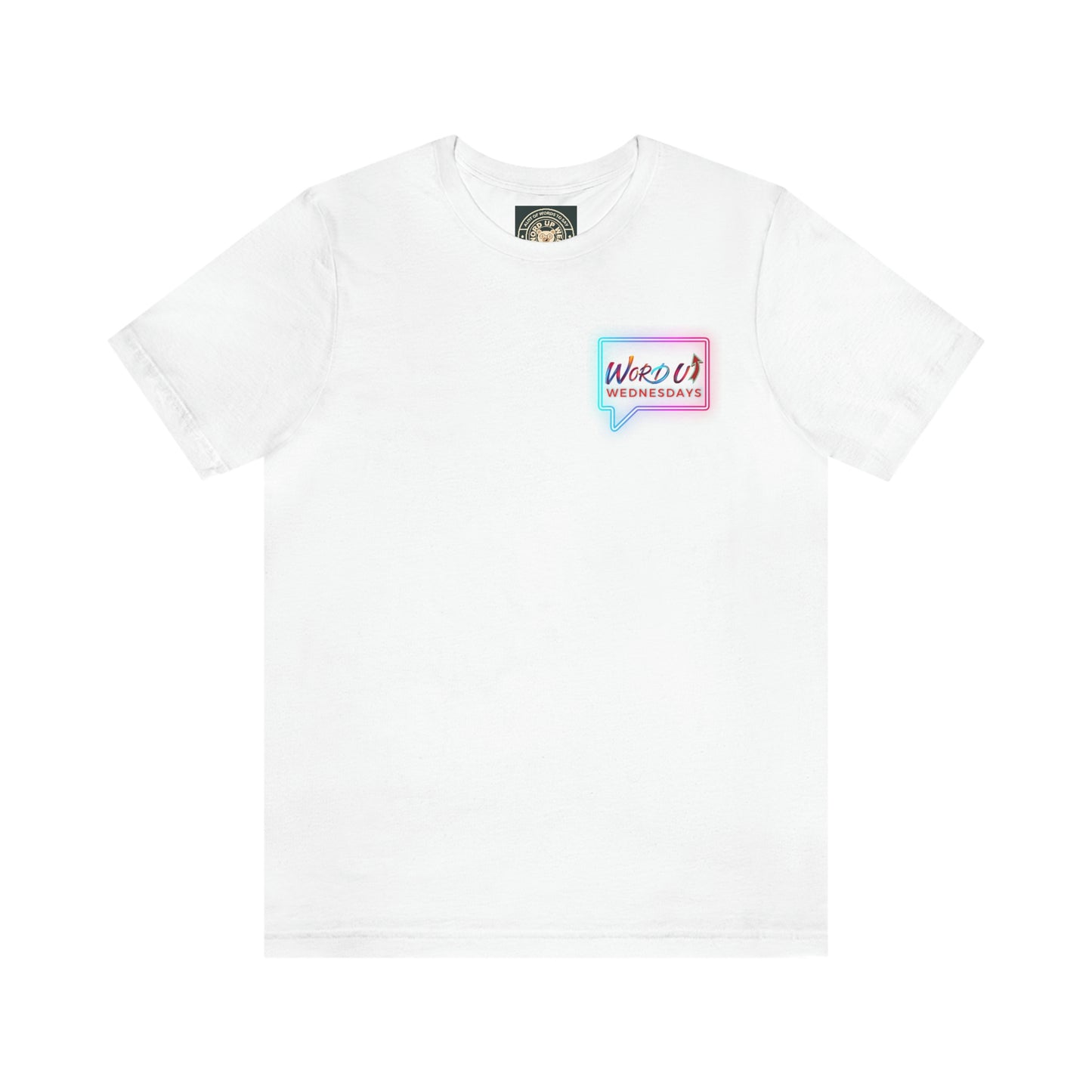 "Word up Logo" Talk Bubble Unisex Jersey Short Sleeve Tee