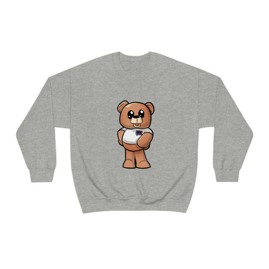 "Wordy Bear" Unisex Heavy Blend™ Crewneck Sweatshirt