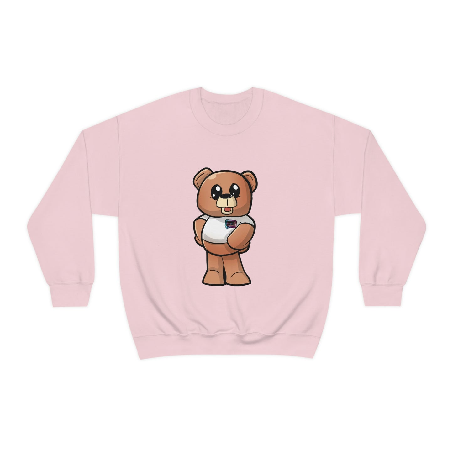 Women's "Wordy Bear"  Heavy Blend™ Crewneck Sweatshirt