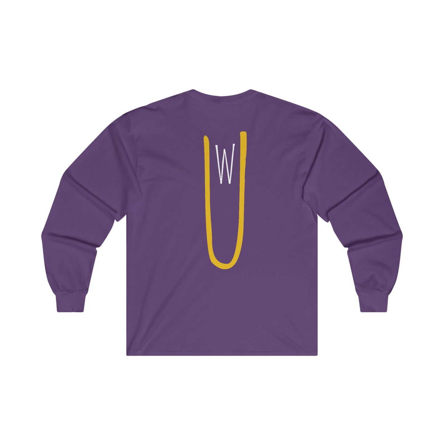 WU University Graphic Long Sleeve Unisex Tee