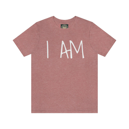 Unisex " I AM" Jersey Short Sleeve Tee