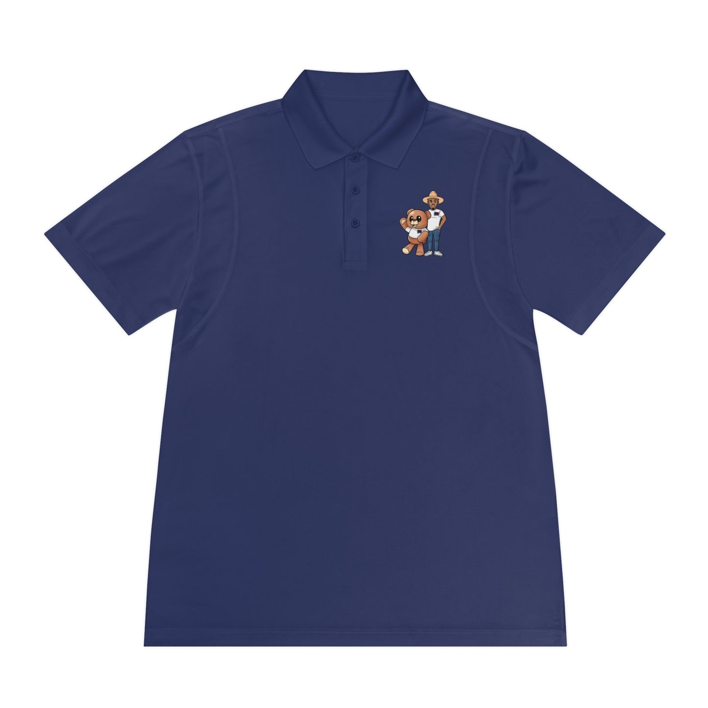 Men's "Word Up Wednesdays" Logo Sport Polo Shirt