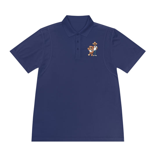 Men's "Word Up Wednesdays" Logo Sport Polo Shirt