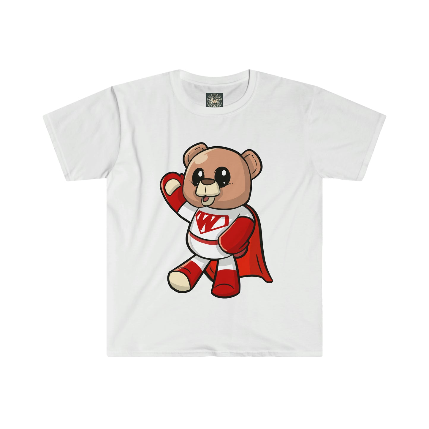 Unisex "Super Wordy Bear" Graphic T-Shirt