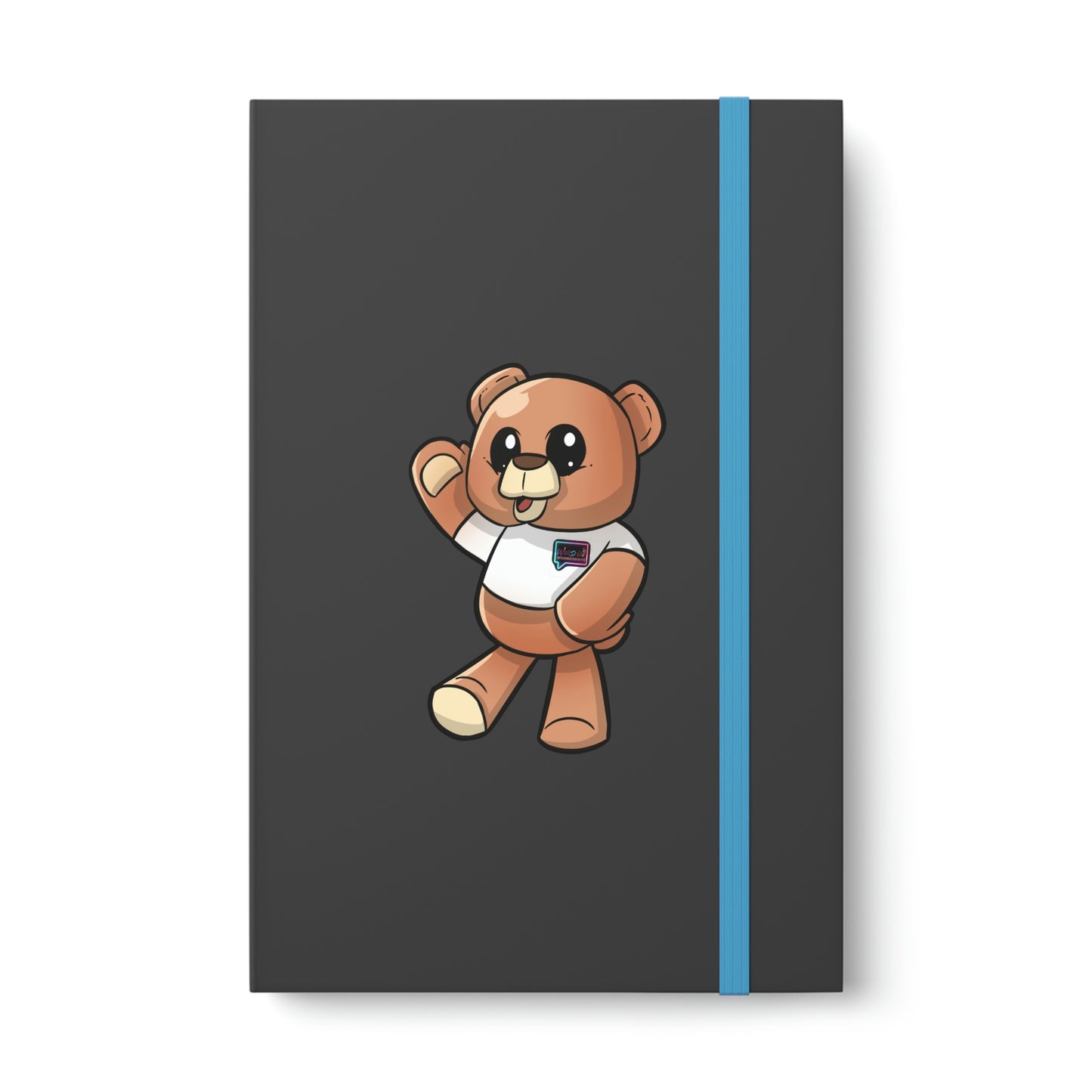 "Wordy Bear" Color Contrast Notebook - Ruled