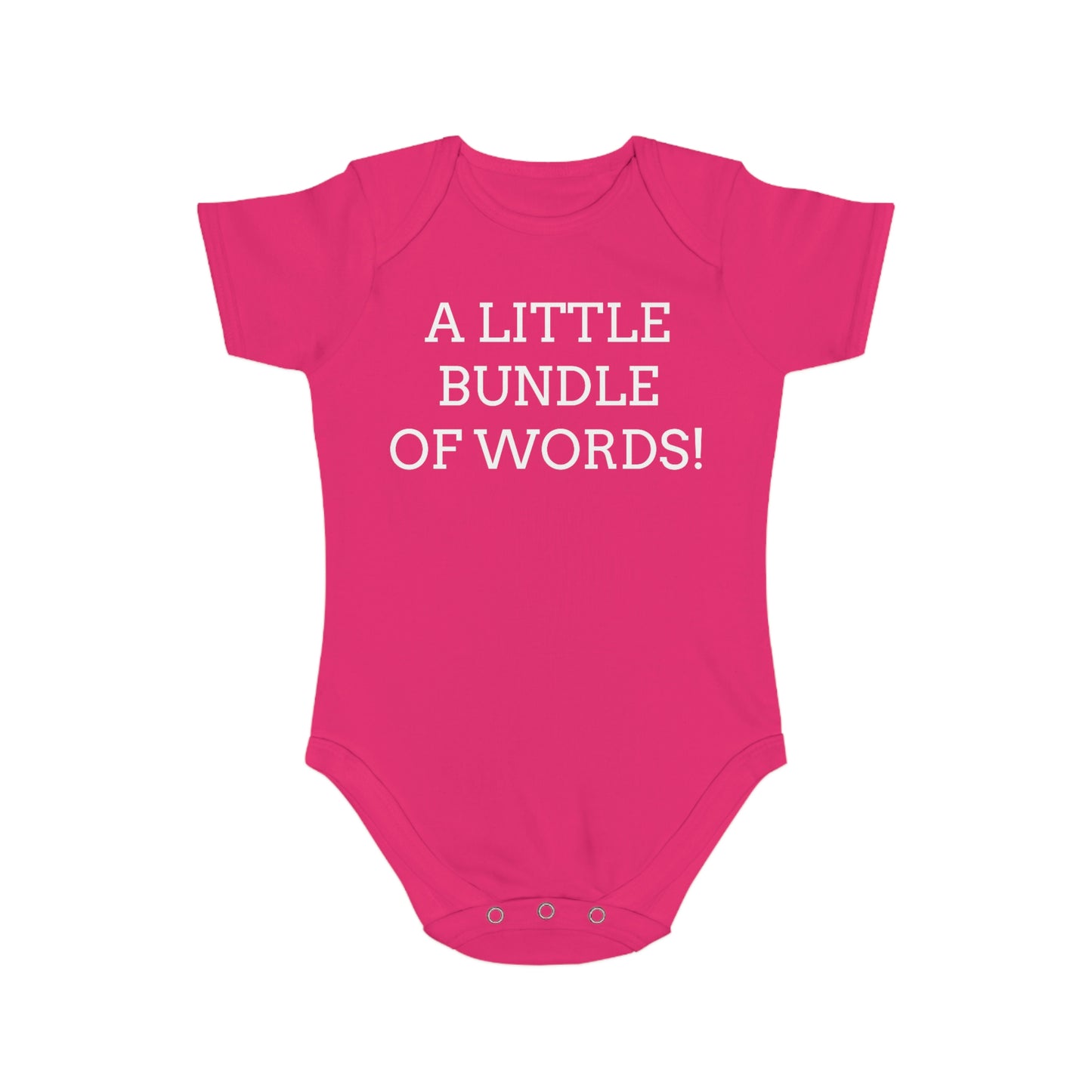 Baby "Little Bundle of Words" Bodysuit