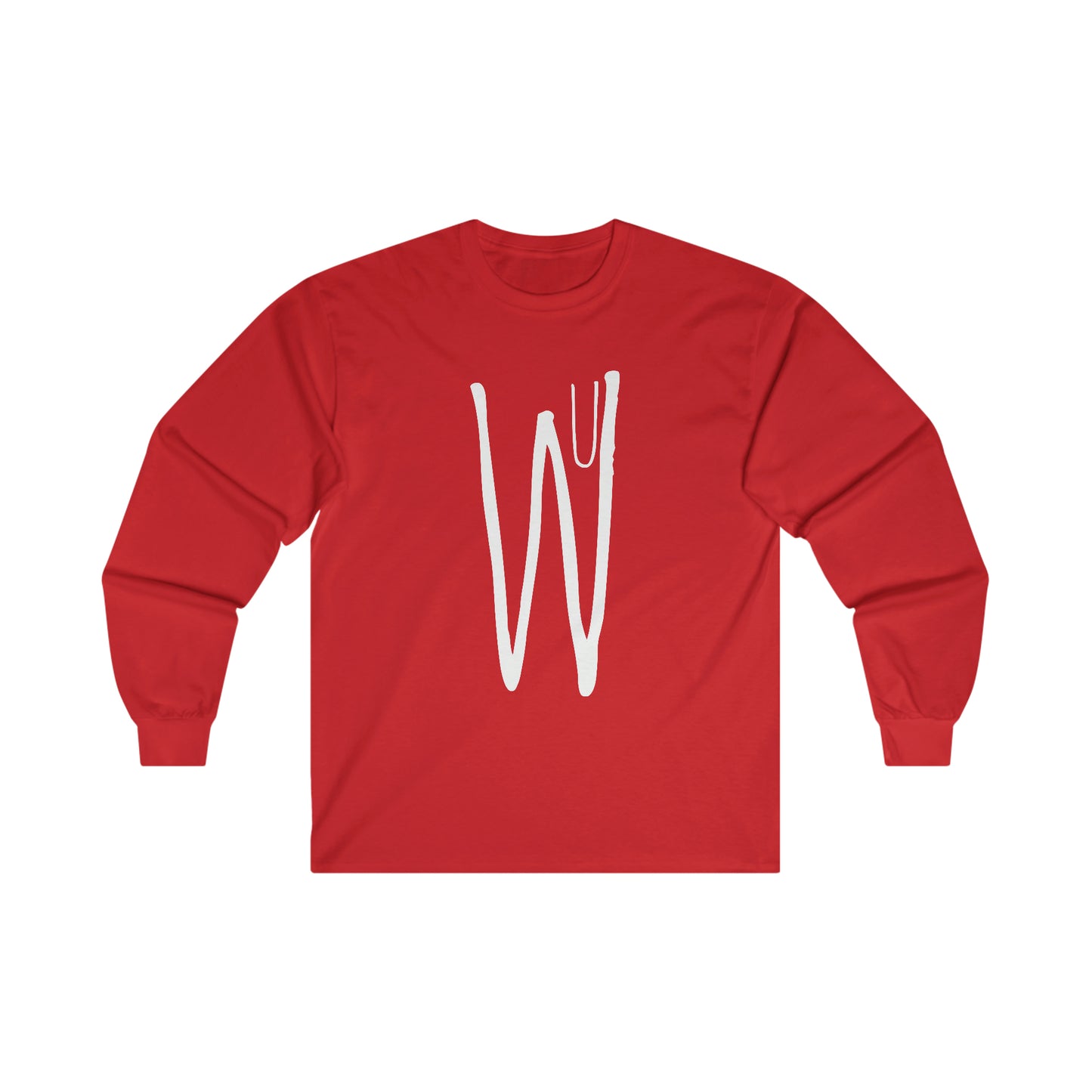 WU University Graphic Long Sleeve Unisex Tee