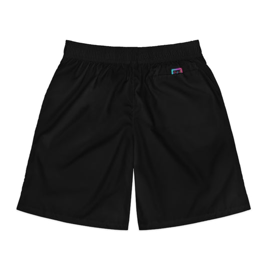 "Word Up Wednesdays" Men's Jogger Shorts (AOP)