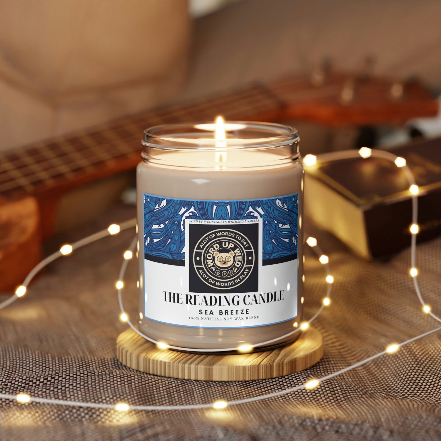 The Reading Candle, 9oz "Sea Breeze"