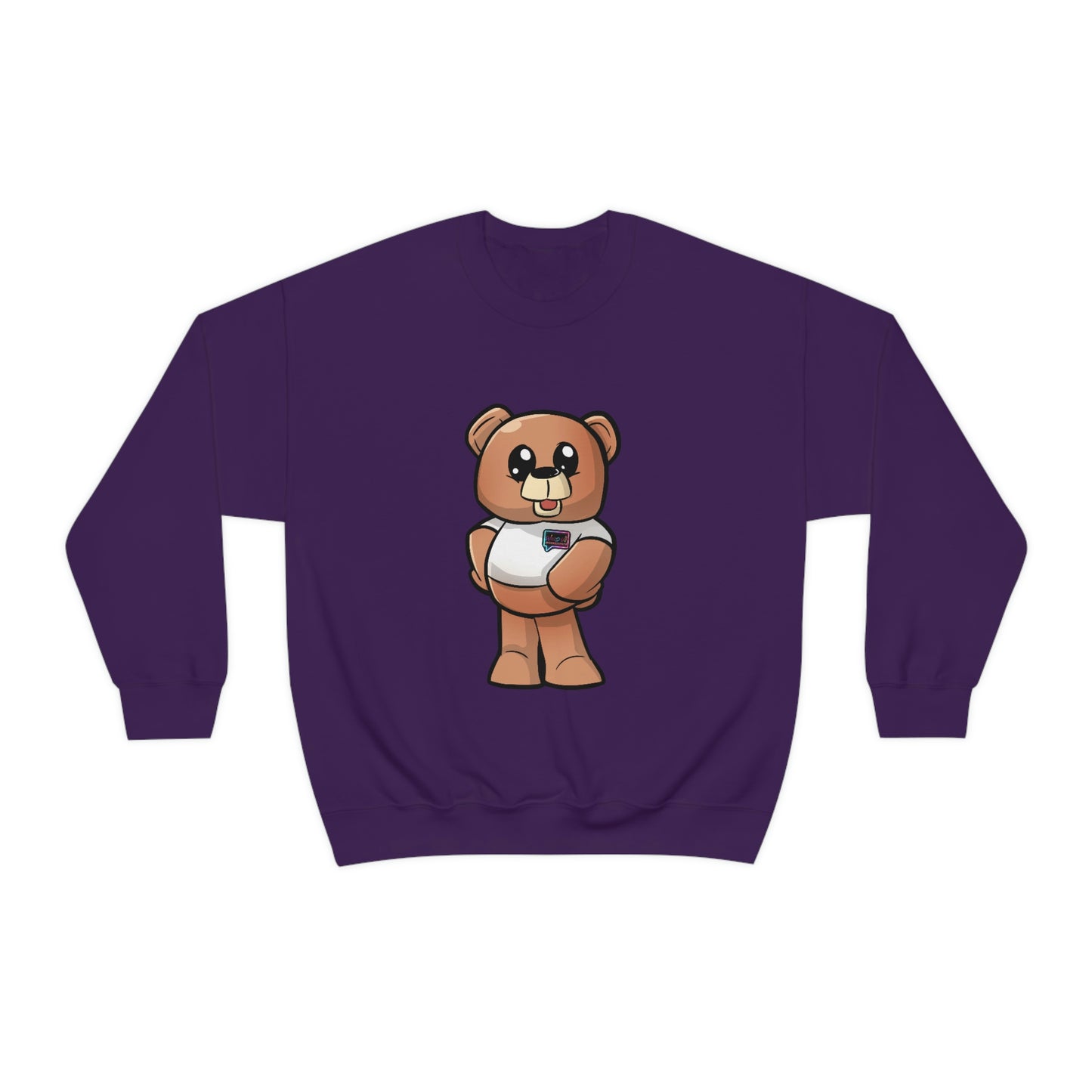 Women's "Wordy Bear"  Heavy Blend™ Crewneck Sweatshirt