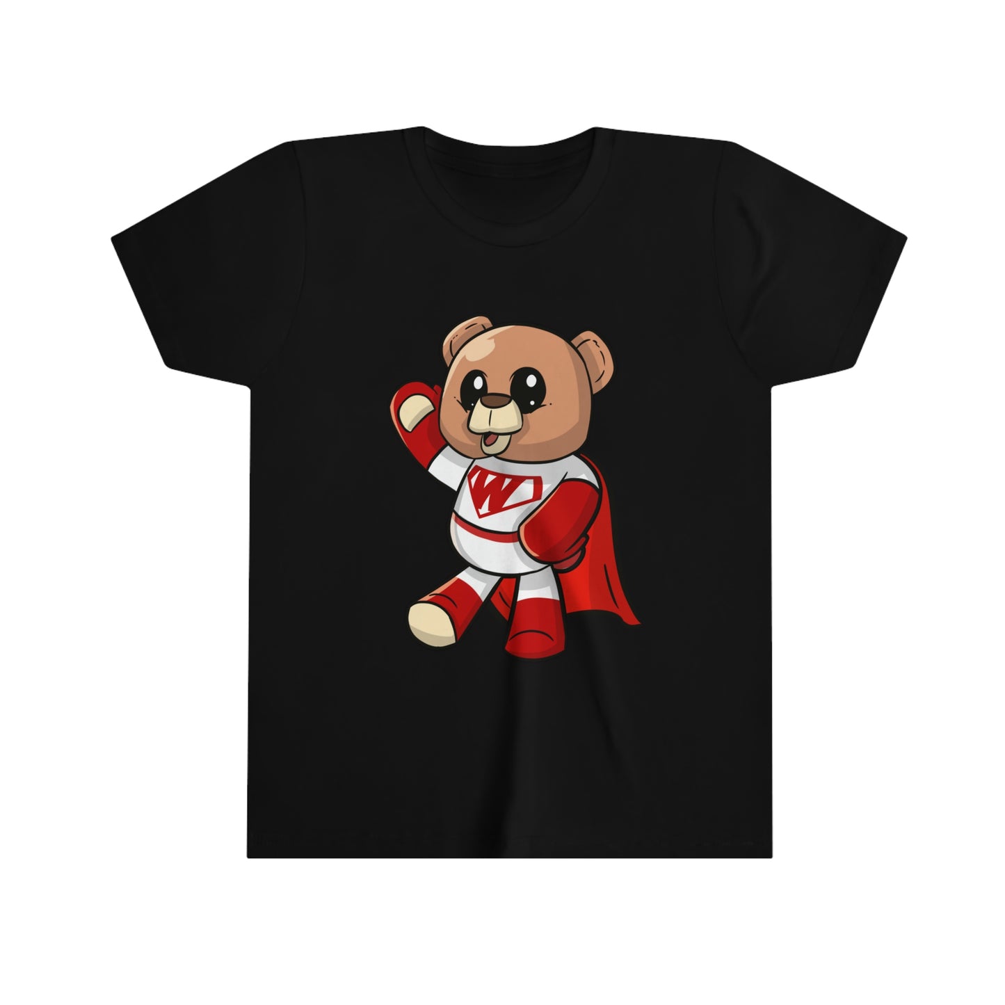 Youth "Super Wordy Bear" Graphic Tee