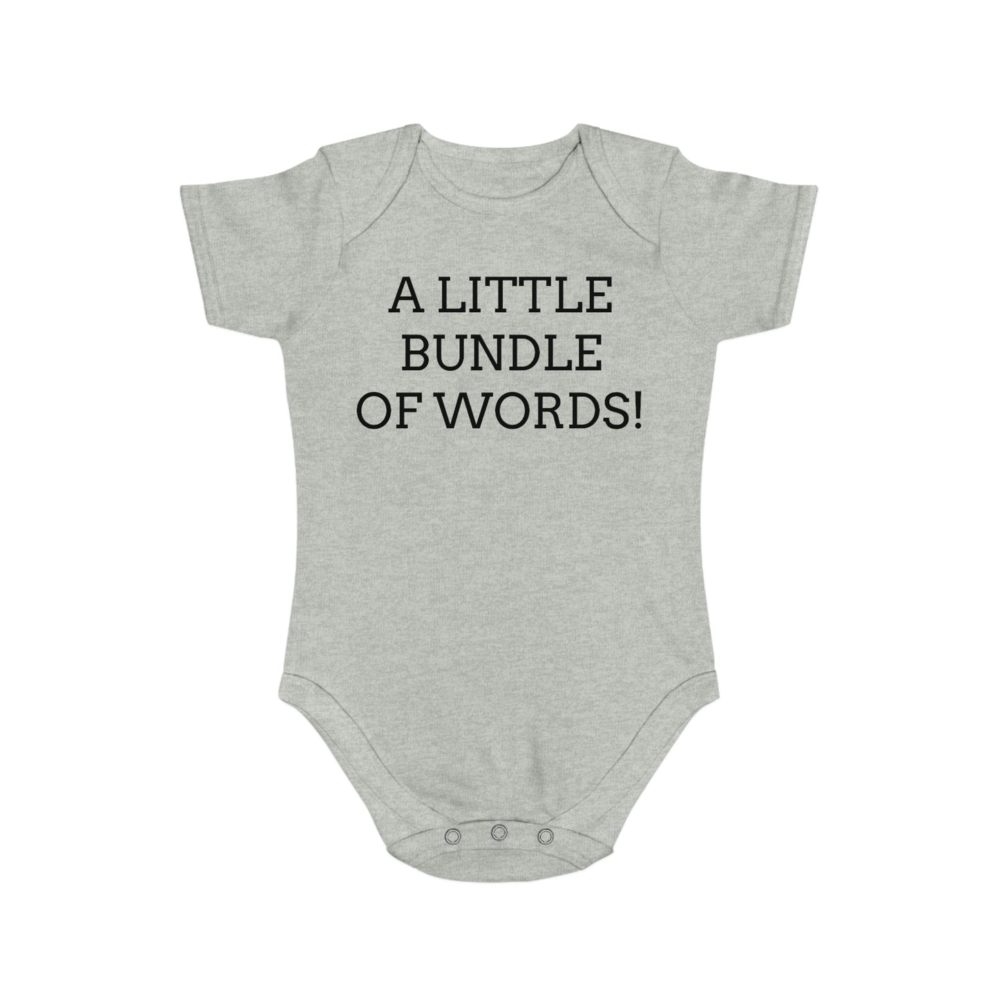 Baby "Little Bundle of Words" Bodysuit