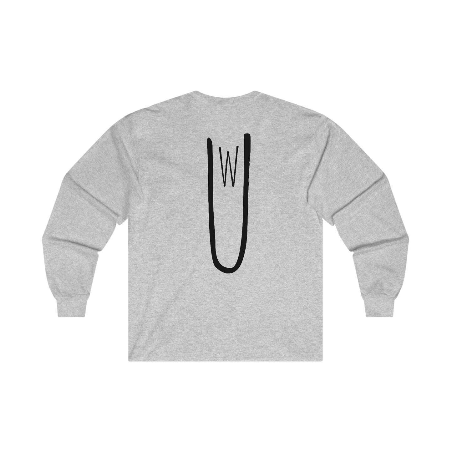 WU University Graphic Long Sleeve Unisex Tee