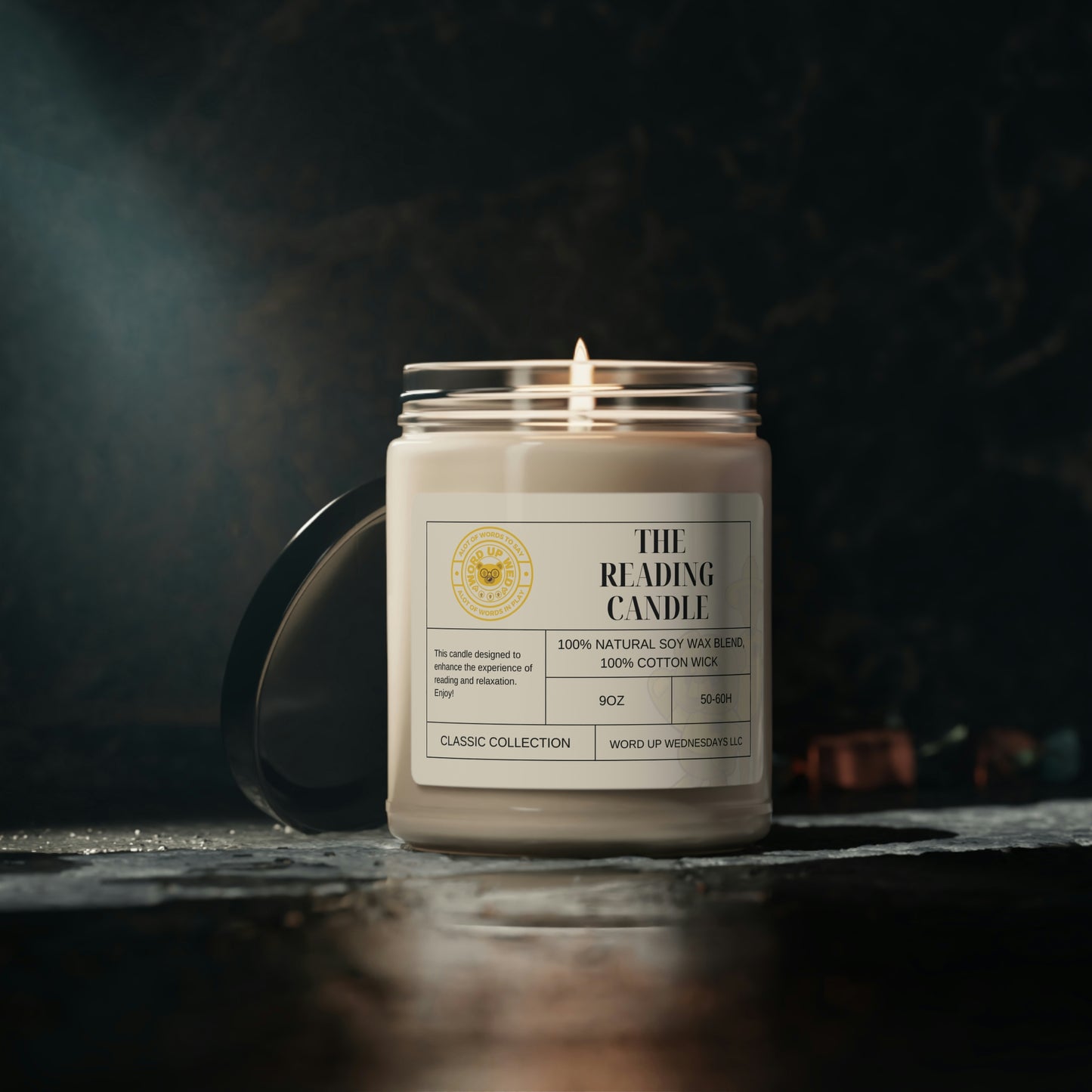 "The Reading Candle" Scented Soy Candle, 9oz