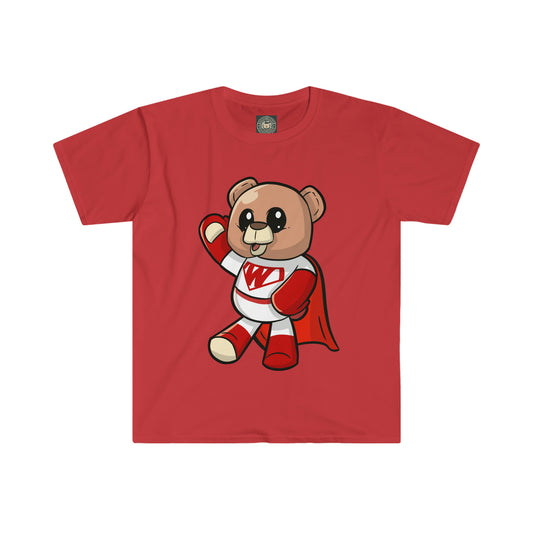 Unisex "Super Wordy Bear" Graphic T-Shirt