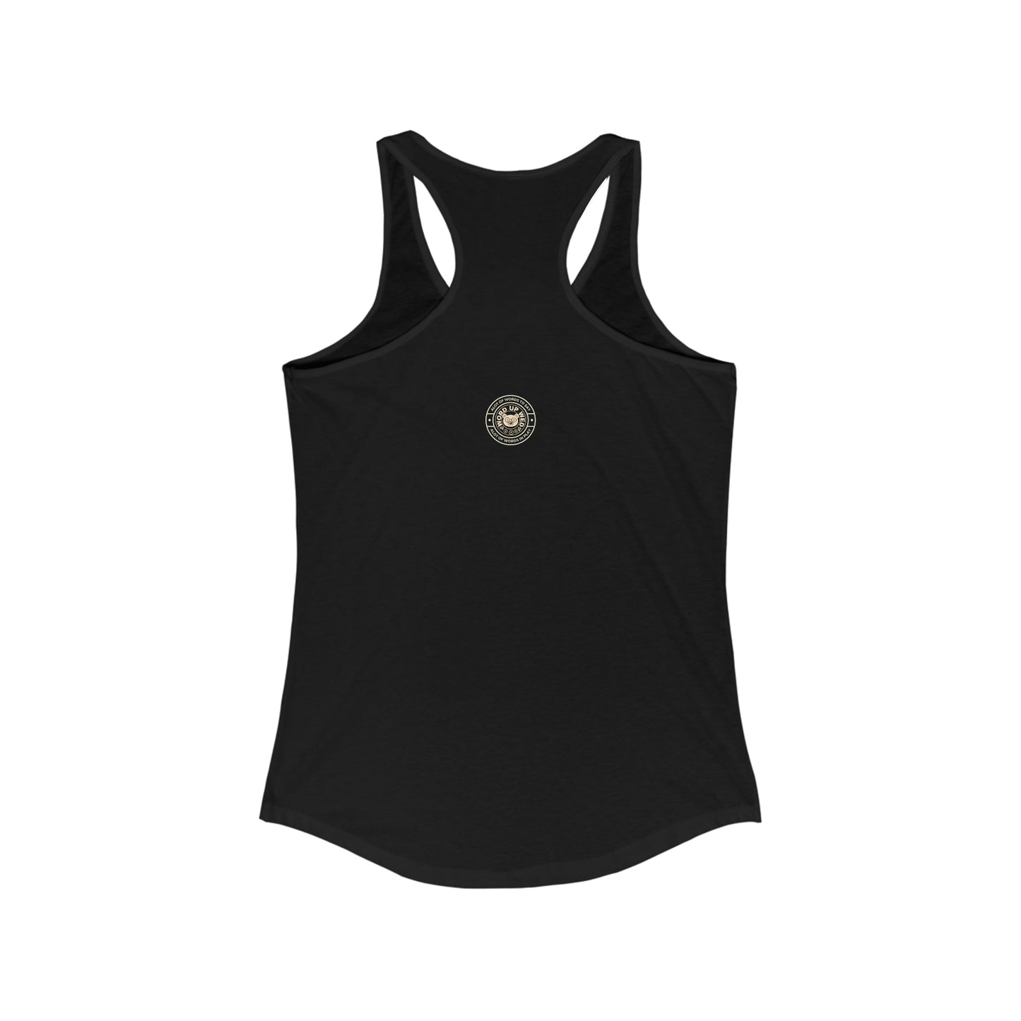 Women's "Wordy Bear"   Racerback Workout Tank