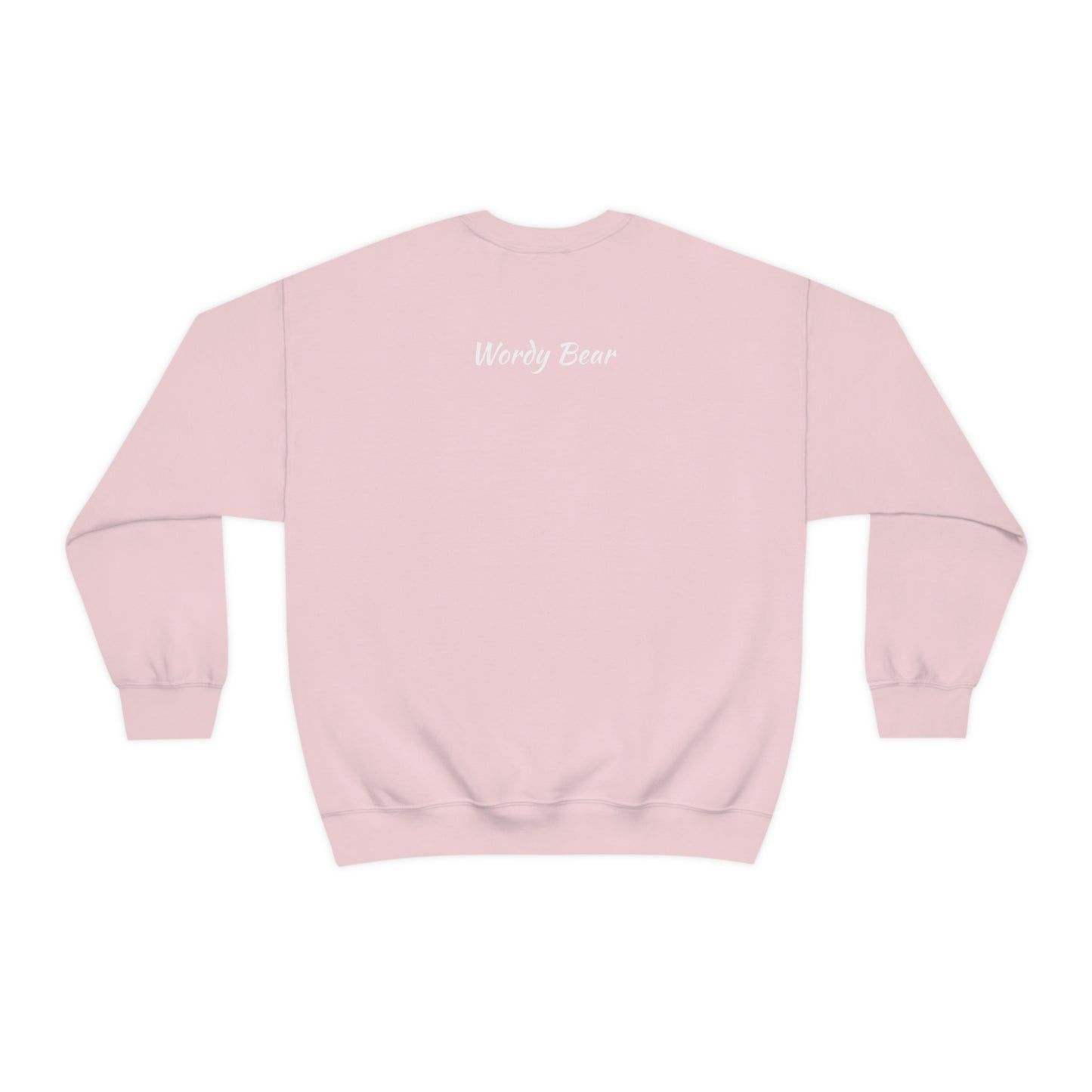 Women's "Wordy Bear"  Heavy Blend™ Crewneck Sweatshirt