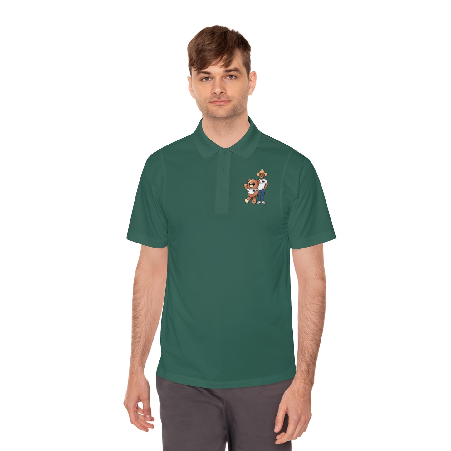 Men's "Word Up Wednesdays" Logo Sport Polo Shirt