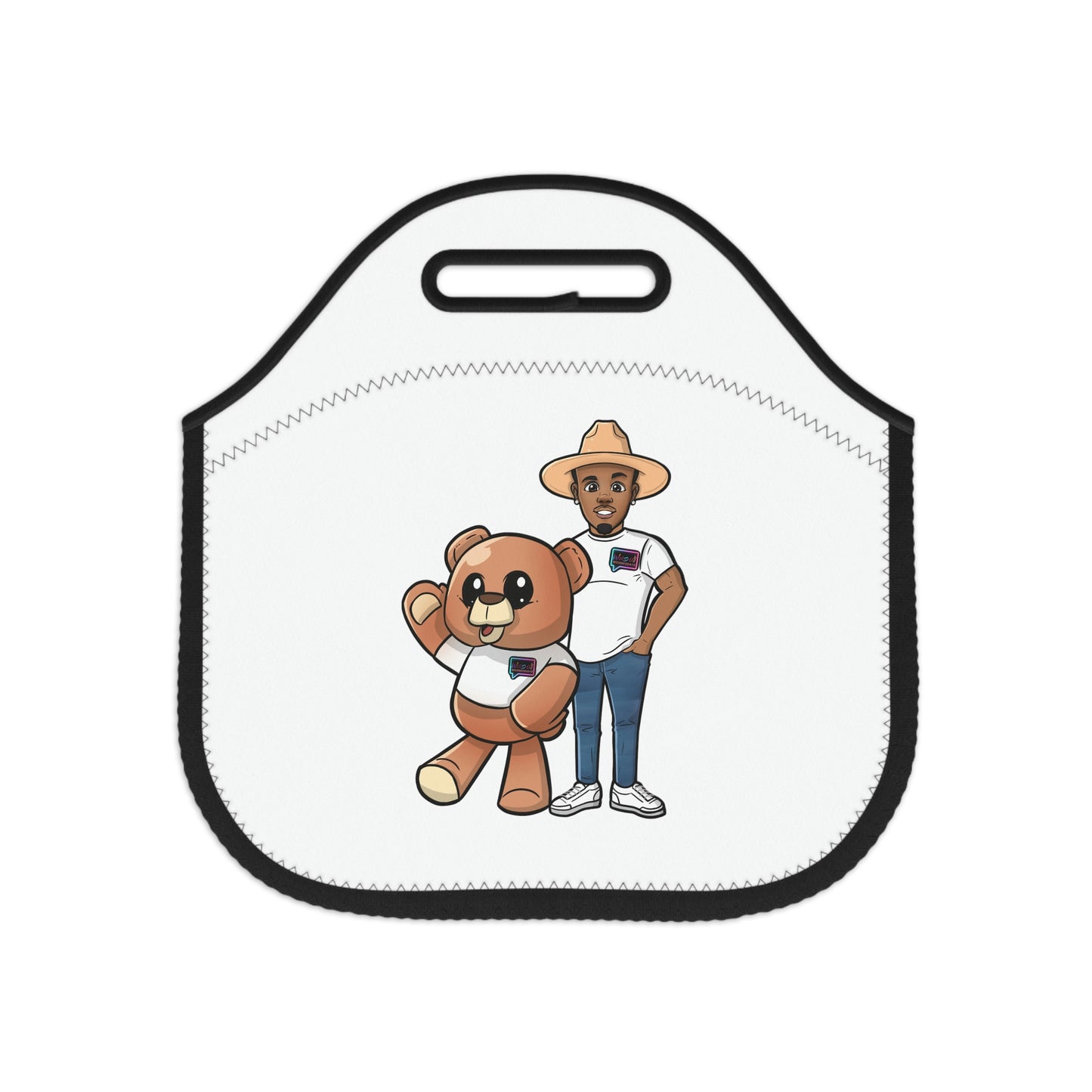 " Henry and Wordy Bear" Lunch Bag