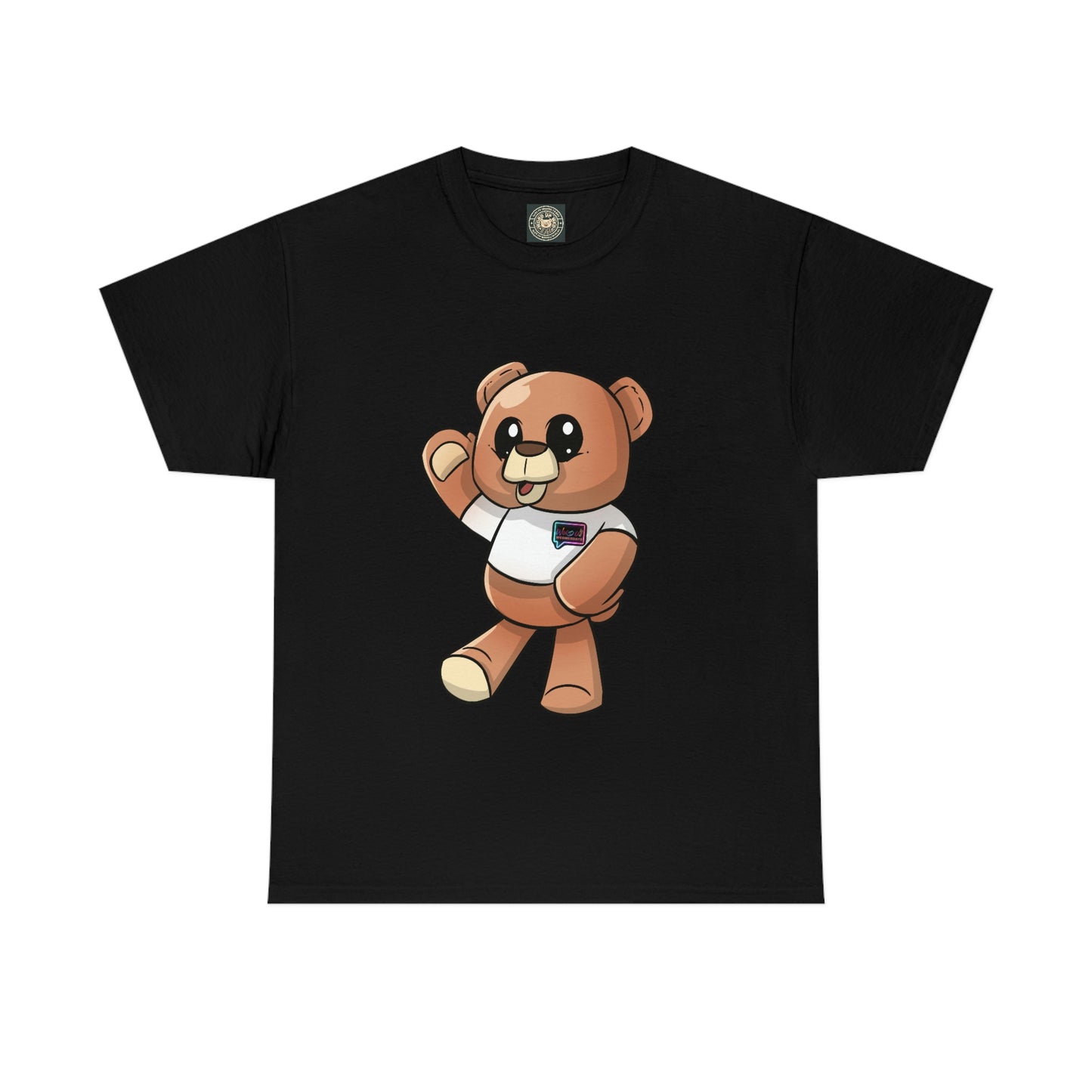 Women's  "Wordy Bear" Heavy Cotton Tee