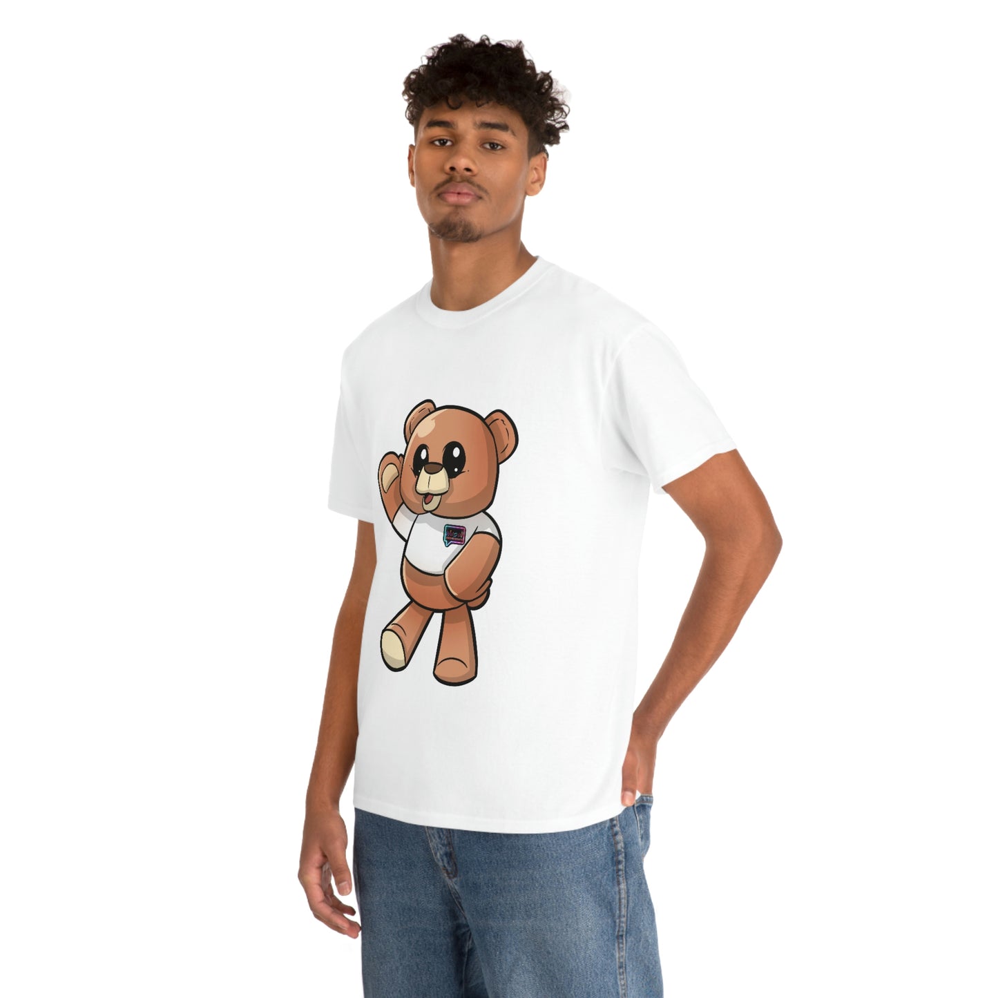 "Wordy Bear" Unisex Heavy Cotton Tee