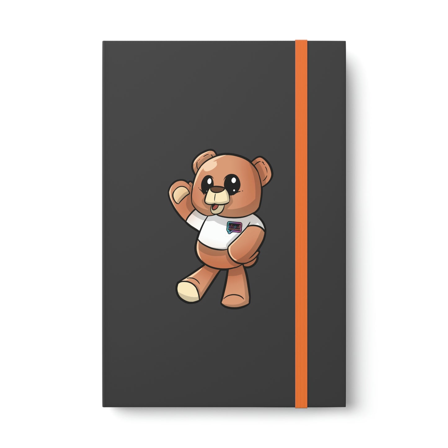 "Wordy Bear" Color Contrast Notebook - Ruled