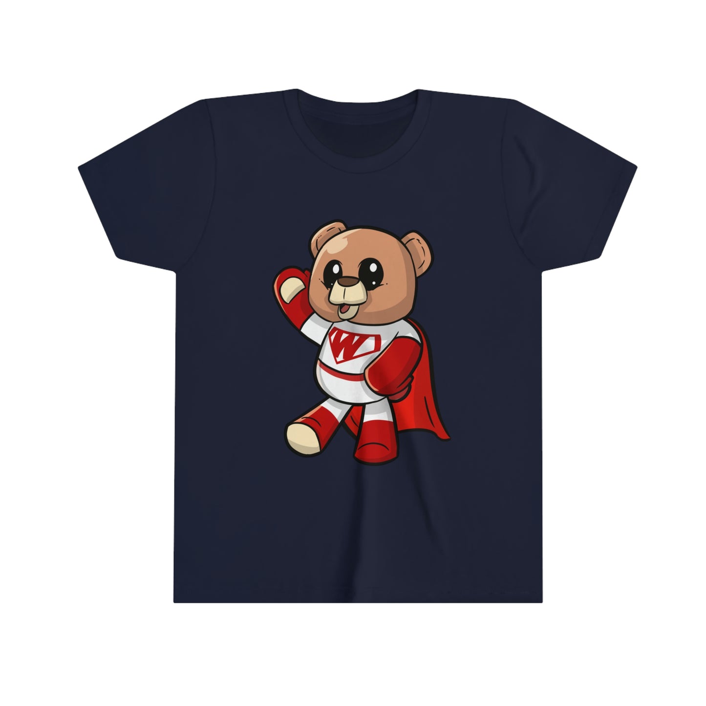 Youth "Super Wordy Bear" Graphic Tee