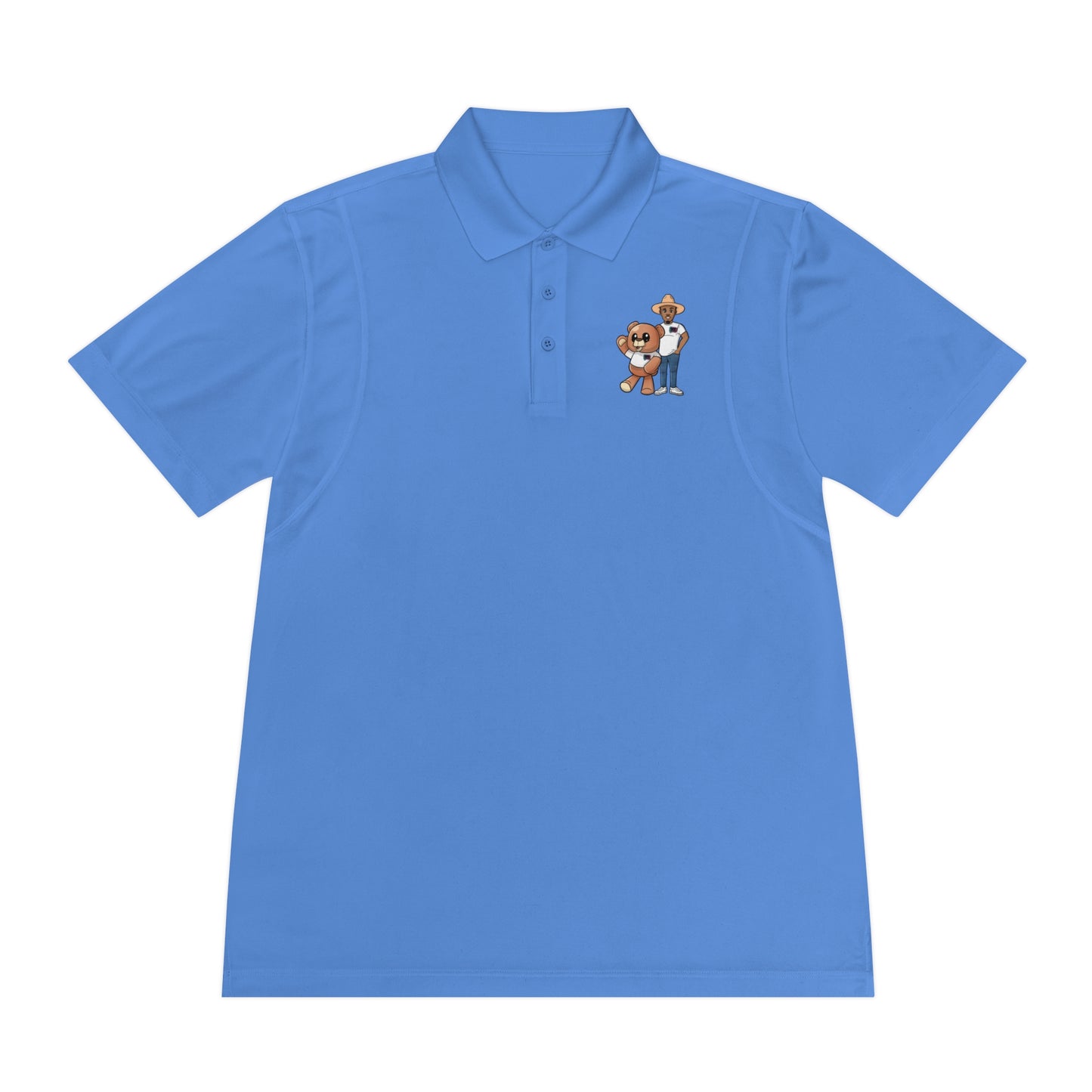 Men's "Word Up Wednesdays" Logo Sport Polo Shirt