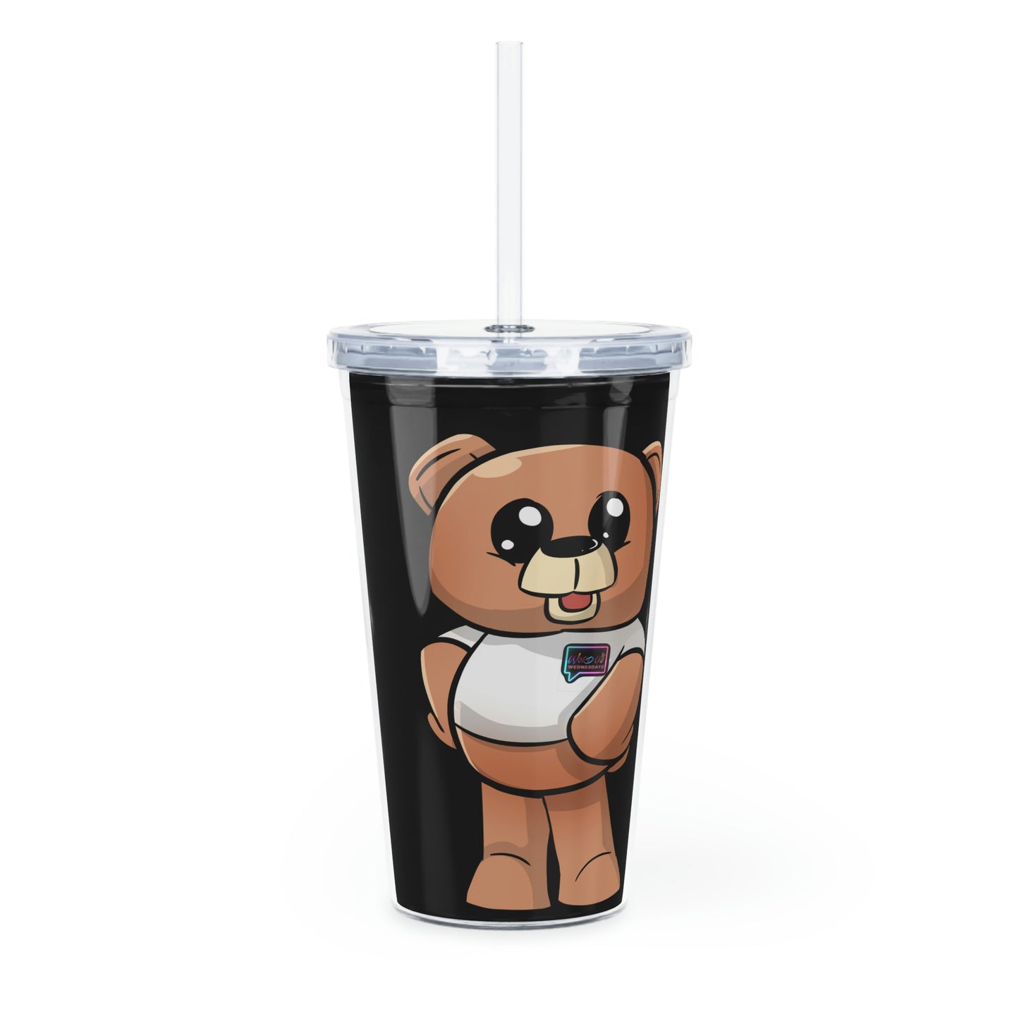 Kids "Wordy Bear" Double Sided  Tumbler