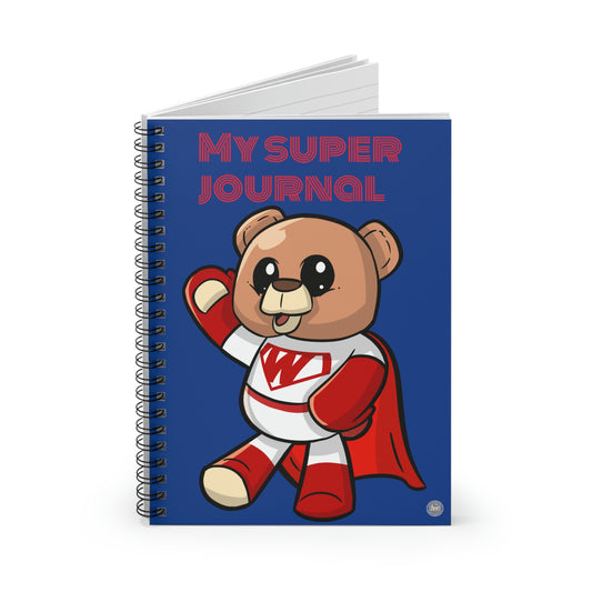 "My Super Notebook" - Ruled Line