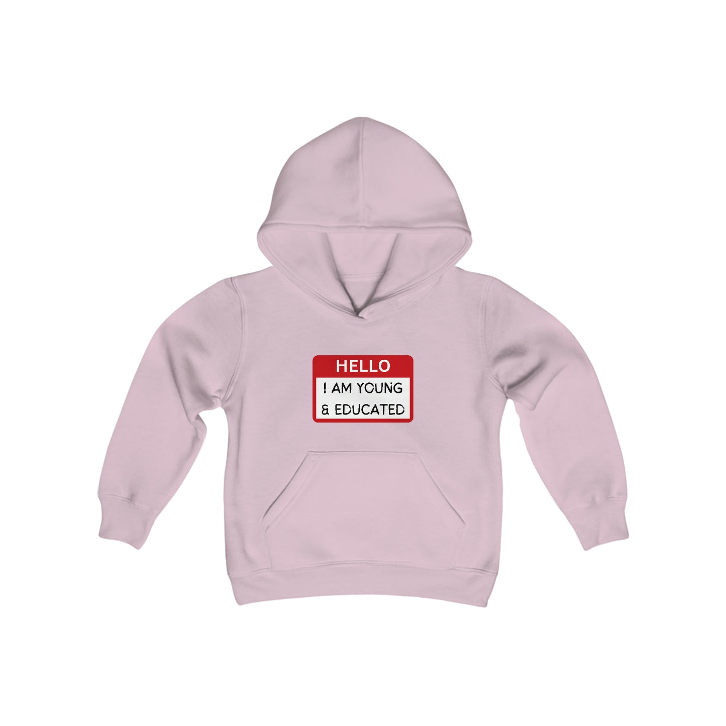 Youth "Hello I Am Young & Educated" Hoodie