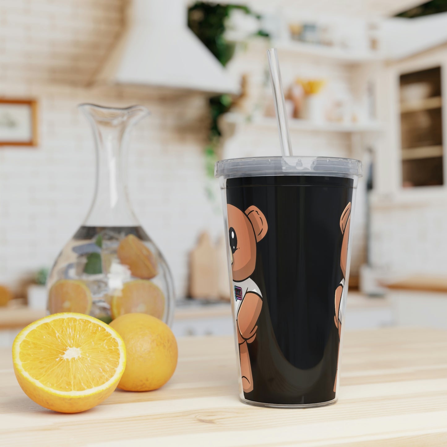 Kids "Wordy Bear" Double Sided  Tumbler