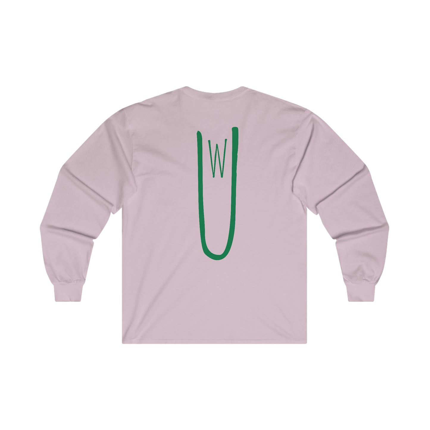 WU University Graphic Long Sleeve Unisex Tee