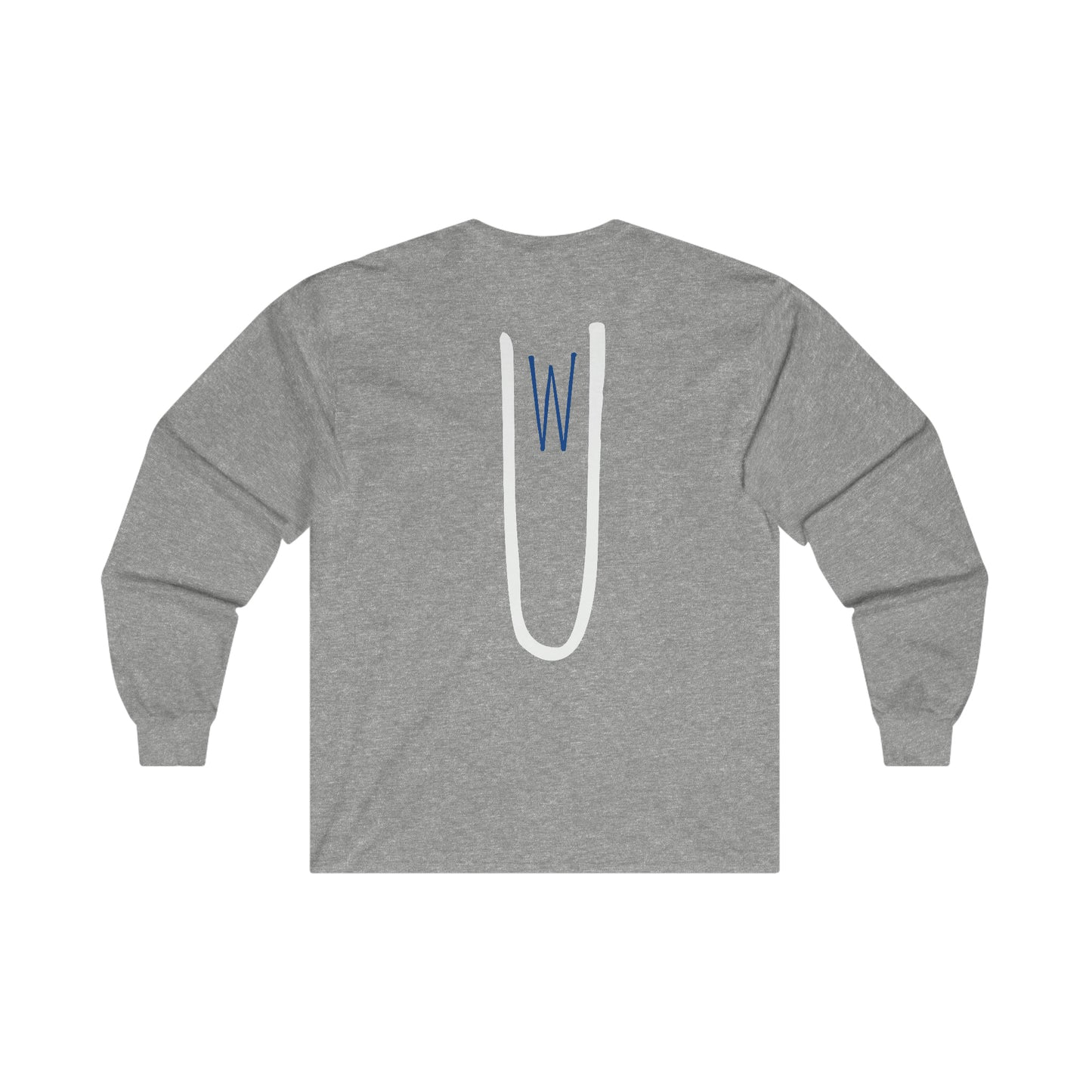 WU University Graphic Long Sleeve Unisex Tee